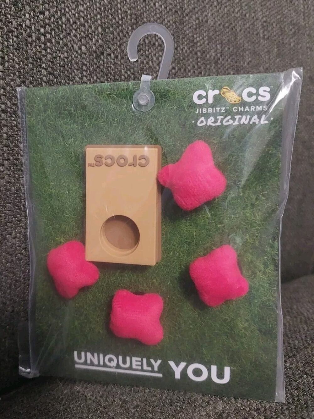 Uniquely You Crocs Jibbitz Charms Cornhole 5 Pack Corn Toss Beanbag Toss NWT